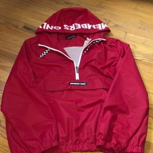 members only rain jacket/wind breaker